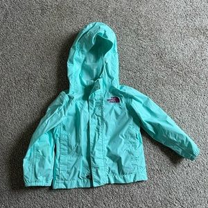 Toddler girl north face rain jacket
